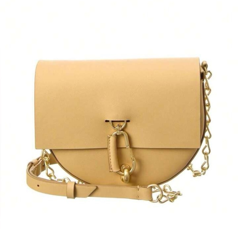 Zac Posen| Tan Leather Crossbody Bag